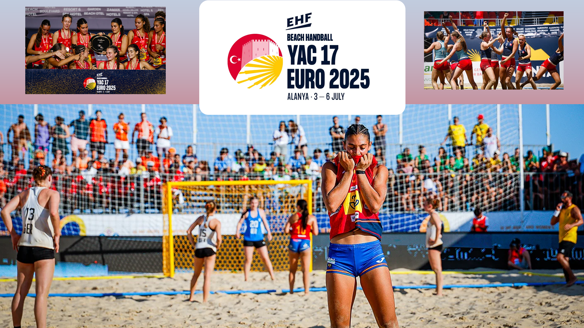 YAC 17 BEACH HANDBALL EURO 2025